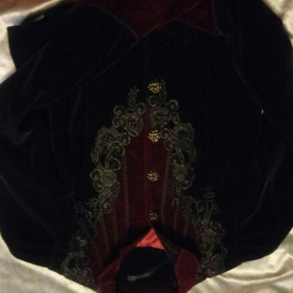 This is a Victorian goth jacket
